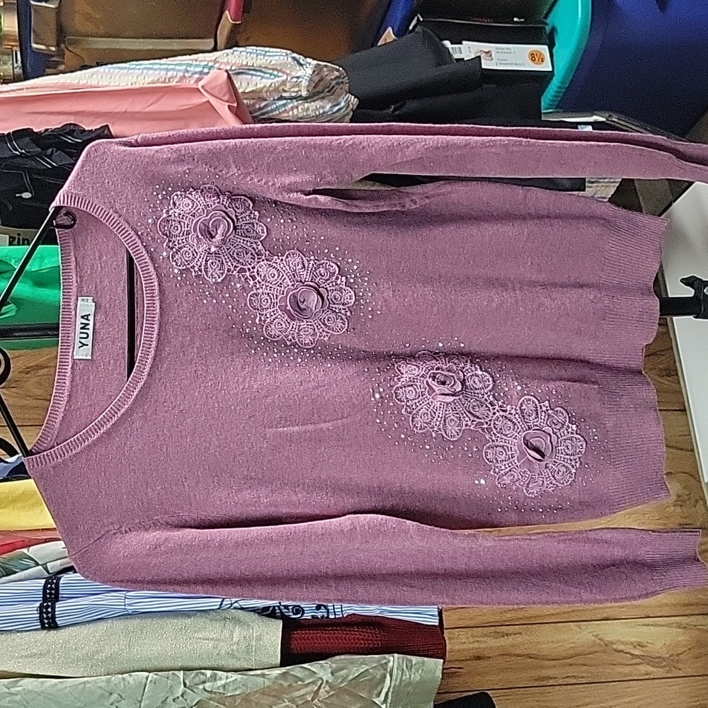 Pink Sweater